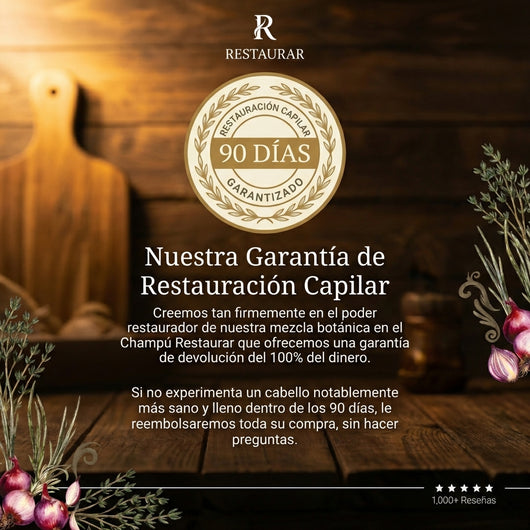 RESTAURAR™ -  Restaura, Fortalece y Regenera tu Cabello