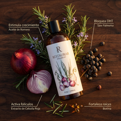 RESTAURAR™ -  Restaura, Fortalece y Regenera tu Cabello