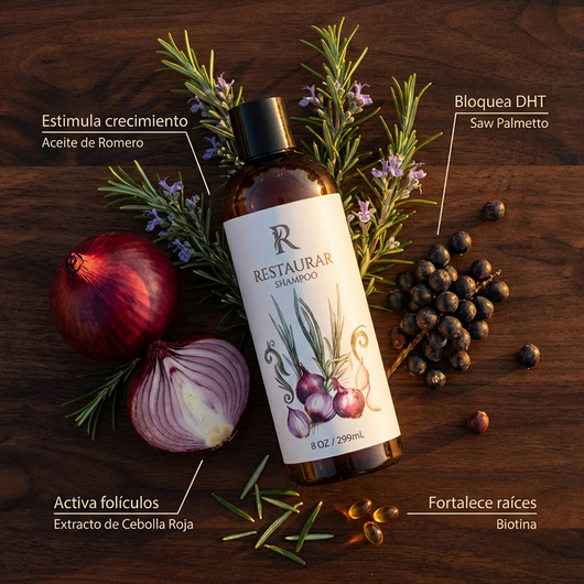 RESTAURAR™ -  Restaura, Fortalece y Regenera tu Cabello